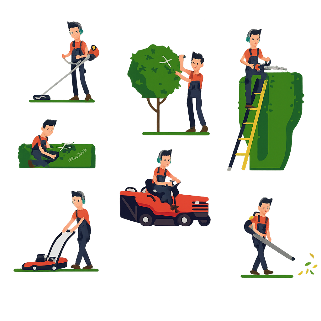 Gartenbau, Landschaftsbau, Pflasterbau und andere Dienstleistungen