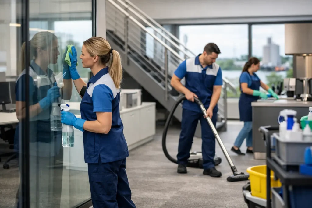 Gewerbliche Reinigung Gernsheim im Fokus