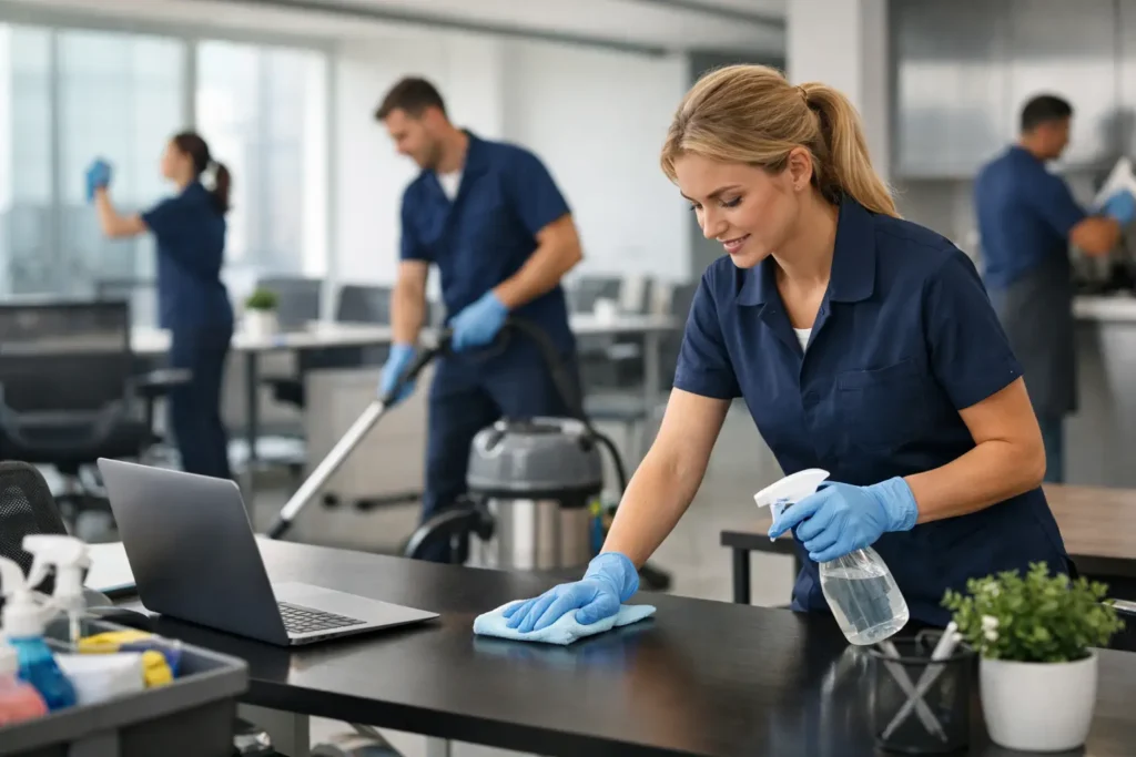 Wie oft sollte ein Büro gereinigt werden?