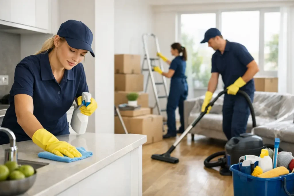 Endreinigung Wohnung vor Auszug richtig planen