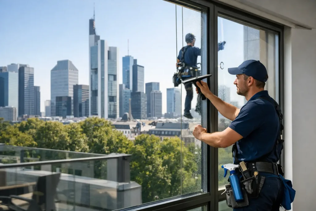Glasreinigung Frankfurt richtig beauftragen