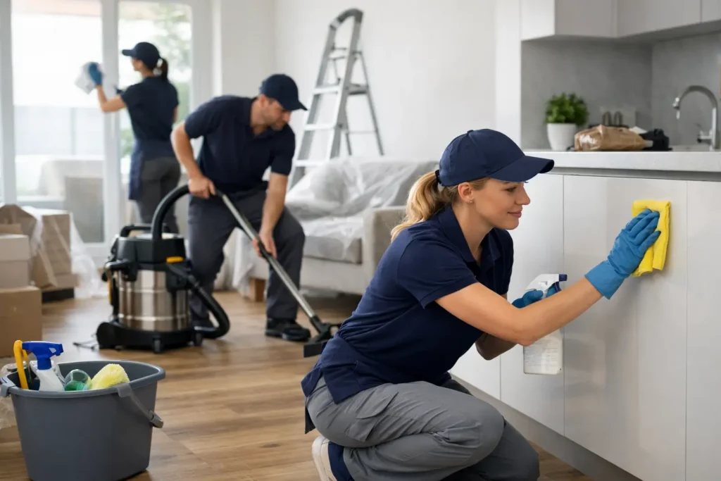Reinigung nach Renovierung in der Wohnung - G.M.S Glanz Meister service Reinigung nach Renovierung in der Wohnung