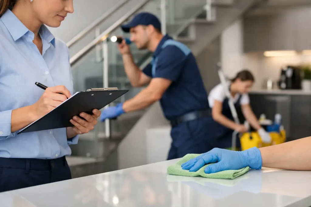 Reinigungsqualität prüfen und Mängel vermeiden