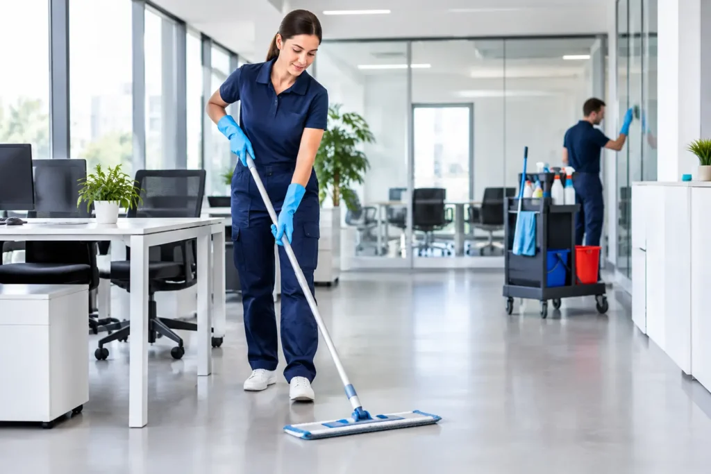 Büroreinigungsservice im Test: 7 Prüfpunkte