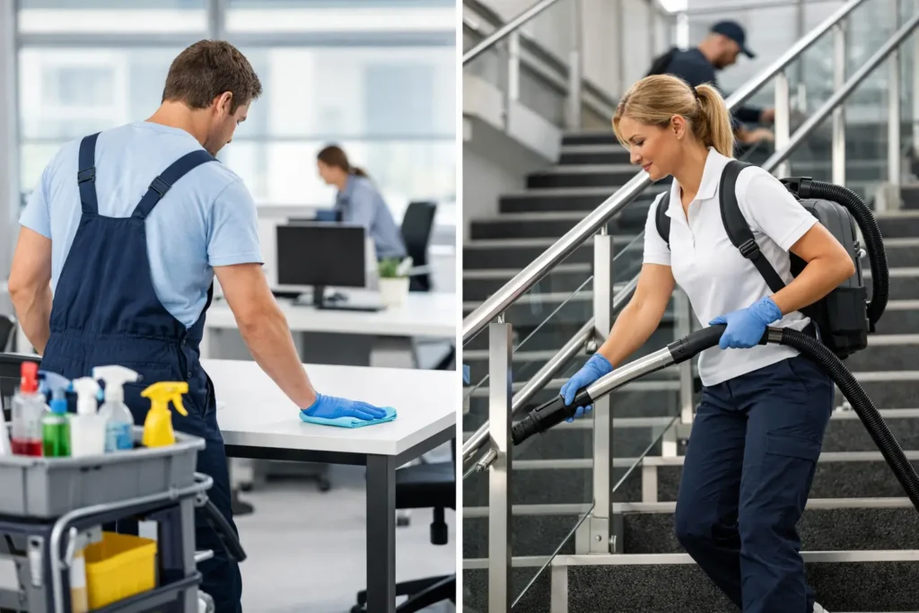 Interne Reinigung versus Dienstleister - was lohnt sich?